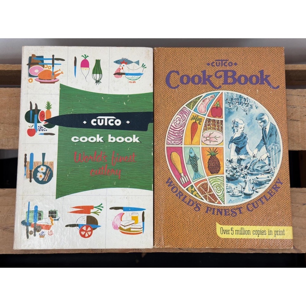 Vintage Cutco Cook Book Set Margaret Mitchell Wear-Ever Aluminum 1961 Retro 2pc